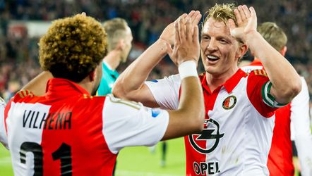 Feyenoord ontsnapt dankzij Vilhena en Kuyt