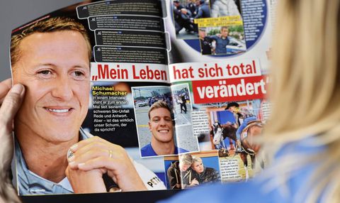 Duits magazine maakt excuses voor nepinterview Schumacher, hoofdredacteur ontslagen