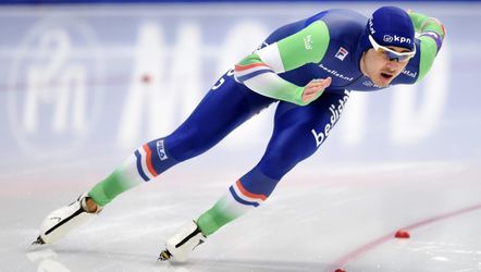 Podiumplaats Verbij op 500 meter in Inzell