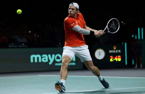 Griekspoor naar finale NK dankzij zege op Haase, Lamens en Schoofs finalisten bij vrouwen