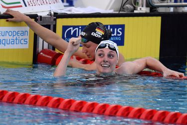 WK zwemmen: Marrit Steenbergen met recordtijd naar finale 200 meter wissel