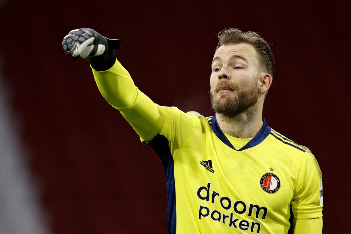 Nick Marsman duikt op bij 1e training Feyenoord in voorbereiding op 2e seizoenshelft