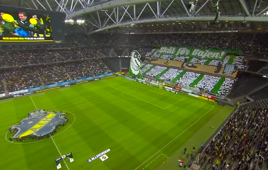 🎥 | Top-tifo's bij derby tussen AIK en Hammarby, Guidetti opent al vroeg de score