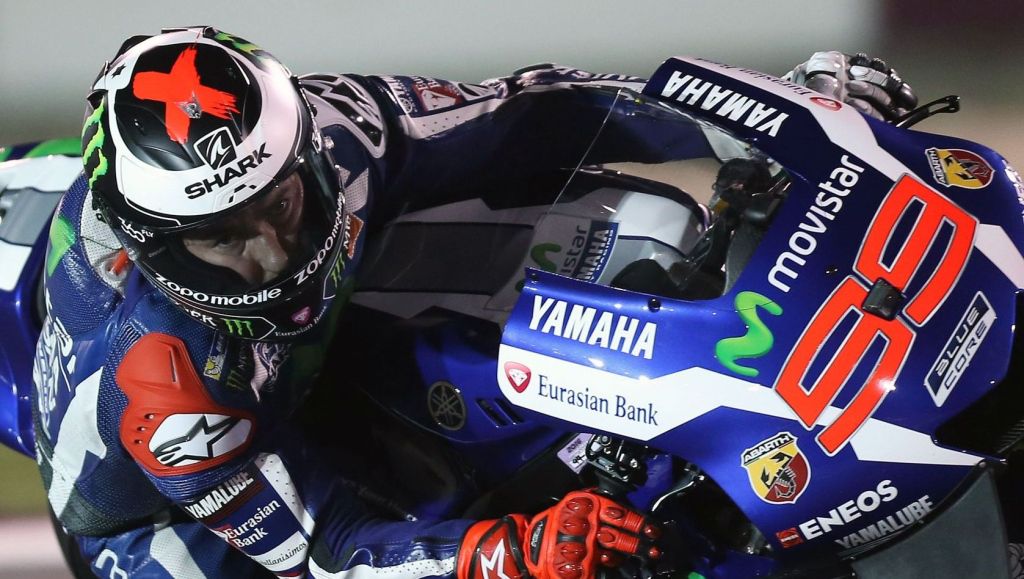 Lorenzo is meteen duidelijk en staat op poleposition