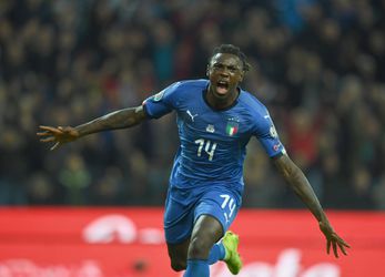 Debutantengoal Kean schaars hoogtepuntje bij winst Italië (video)