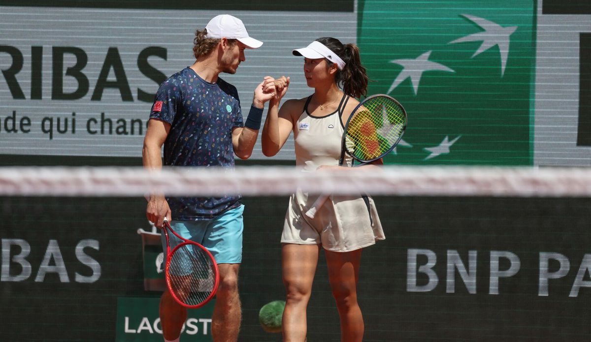 Wesley Koolhof wint finale gemengd dubbelspel op Roland Garros