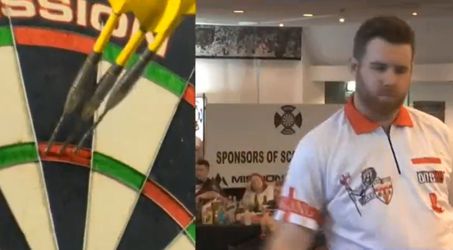 🎥​1️⃣​8️⃣​0️⃣​ | 'People don't like it, I don't care!' Engelse darter gooit even een no-look 180