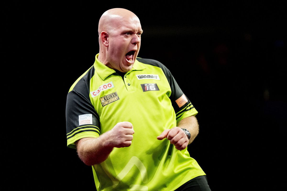 Programma Premier League of Darts: Van Gerwen pas later in actie