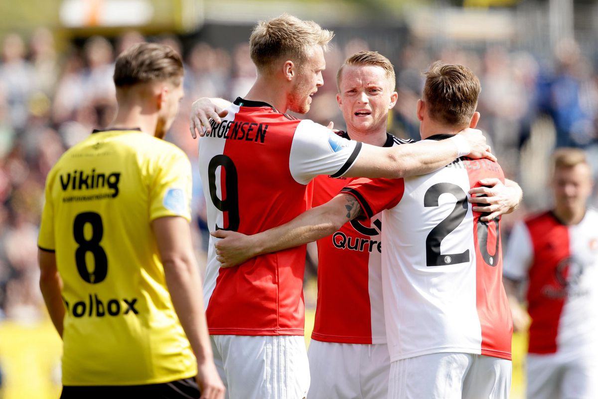 Eenvoudige zege bij VVV zet Feyenoord weer terug op 3e plaats
