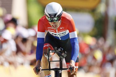 Nederlandse tijdritkampioen Bauke Mollema krijgt weer dikke pluim: ‘Ging best lekker'