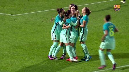 Heerlijk Messiaans doelpunt bij vrouwenelftal Barcelona (video)