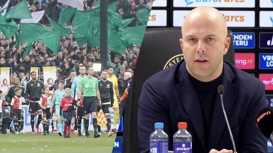 🎥 | Feyenoord-trainer Arne Slot roemt sfeer in De Kuip bij Klassieker: 'Ik wist niet wat ik zag'