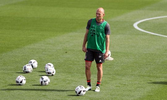 Zieke Robben mist laatste test Bayern München