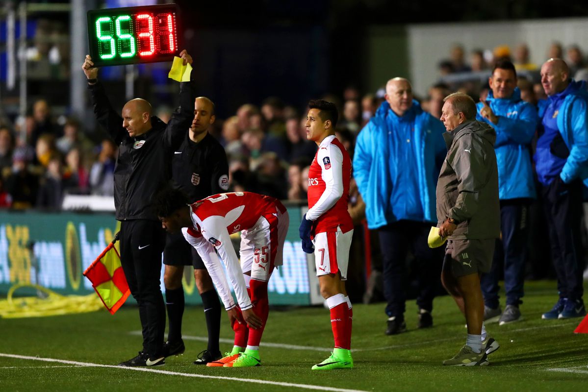 Test met 4e wissel in verlenging FA Cup toegestaan