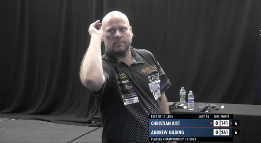 🎥 | Christian Kist gooit negendarter op Players Championship 16