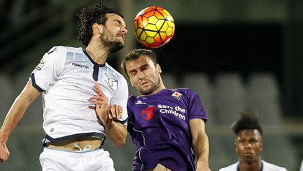Lazio boekt knappe overwinning bij Fiorentina