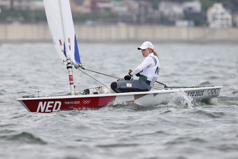 Marit Bouwmeester na vierde dag WK zeilen op plek 4