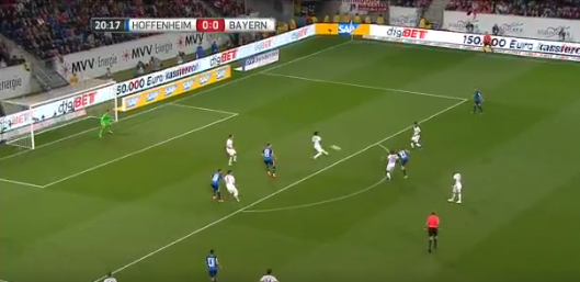 BIEM! Die zit! Kramaric knalt Hoffenheim op 1-0 tegen Bayern (video)