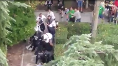 In België veroordeelde supporters van WII houden stadionverbod in Nederland