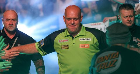 Hattrick: Michael van Gerwen net als andere Nederlanders naar kwartfinale The Masters