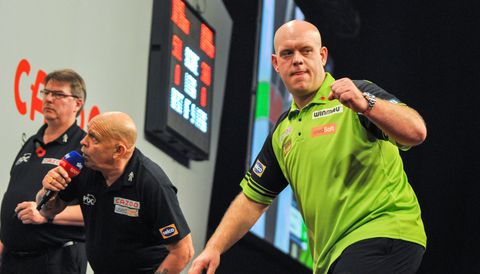 Michael van Gerwen verpulvert Lewy Williams en gunt Welshman maar 1 legje bij WK darts