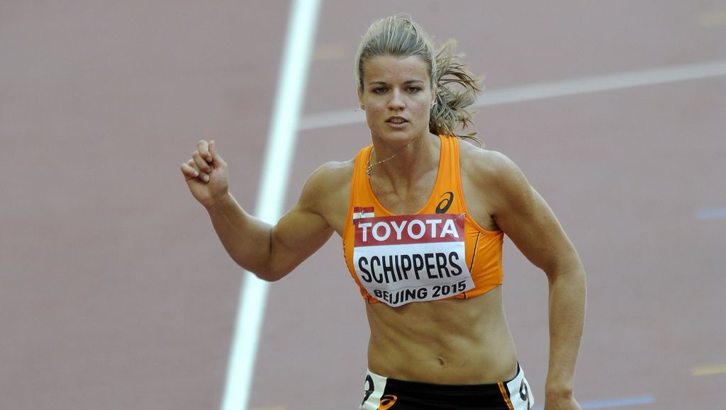 Schippers pakt zilveren medaille op 100 meter
