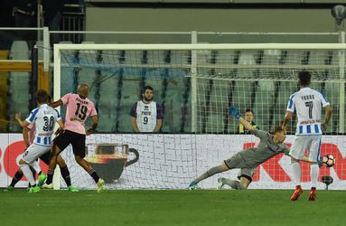 Pescara wint 'potje om niks' in Serie A van Palermo