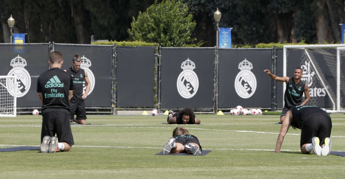 Bommelding staat training Real Madrid in de weg