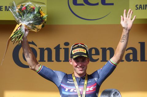 Een explosieve demarrage was het plan van Mads Pedersen: 'Ik kon zo de kopgroep controleren'