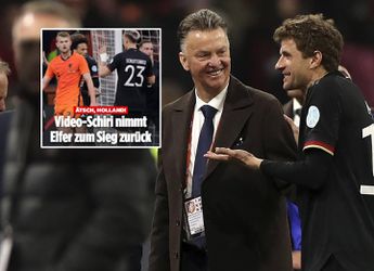 Duitse media na oefenduel met Oranje: ‘Neerbuigende Louis van Gaal kreeg weer gelijk’
