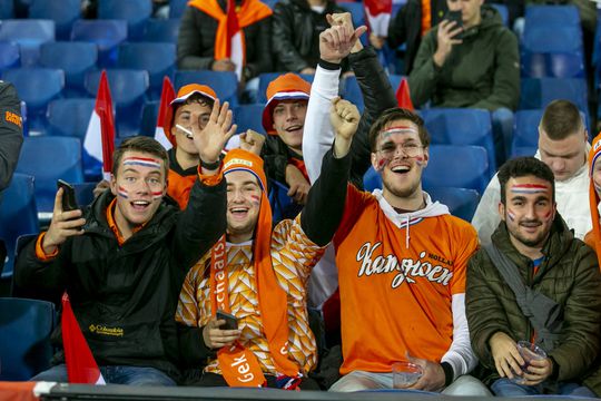 Dit schrikbarend lage percentage van de kaartjes voor de duels van Nederland zijn voor Oranjefans