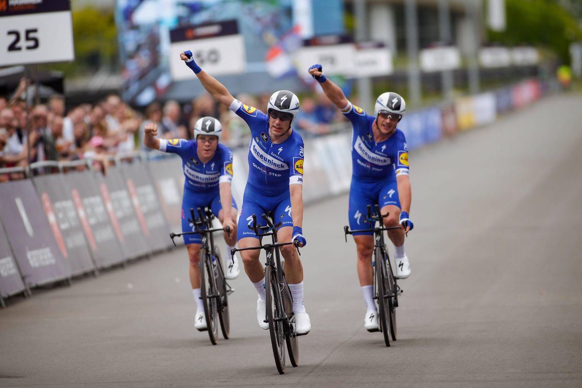 Deceuninck - QuickStep pakt met groot gemak de winst in Hammer Limburg