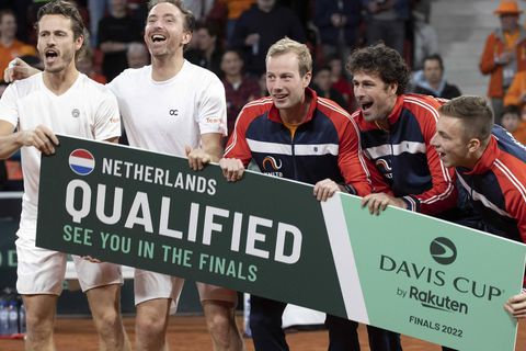 Loting Davis Cup Finals: Nederland tegen Groot-Brittannië en USA, Djokovic en Nadal tegen elkaar in groepsfase