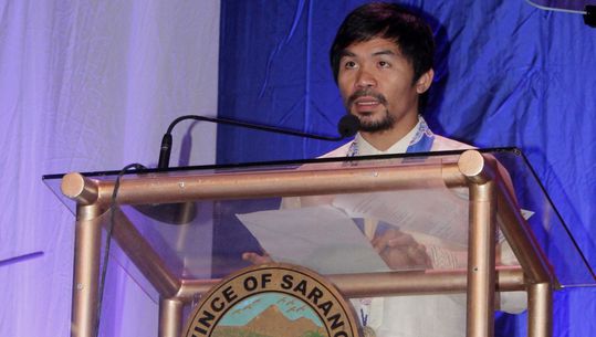 'Pacman' Pacquiao wil de politiek in