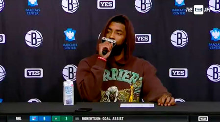 🎥 | Kyrie Irving ruziet met reporter na antisemitisme-beschuldiging: 'Hoef jou niks uit te leggen'