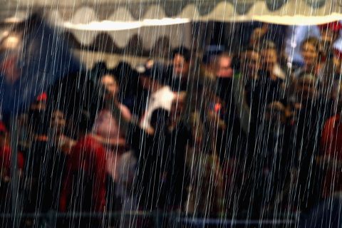 Het is Singa-pooring down op Marina Bay Street Circuit bij 3e vrije training