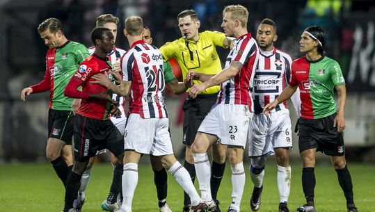 UEFA vindt onderzoek niet nodig naar NEC-Willem ll
