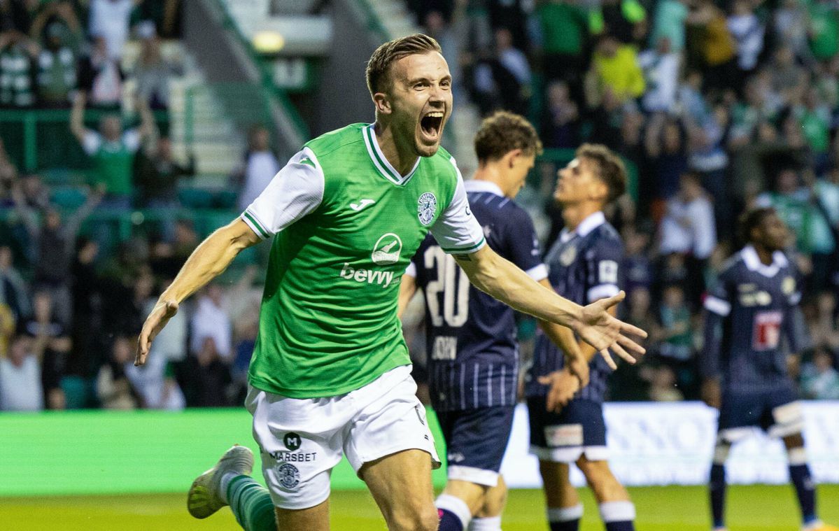 Een debuut om in te lijsten: Dylan Vente scoort meteen voor Hibernian