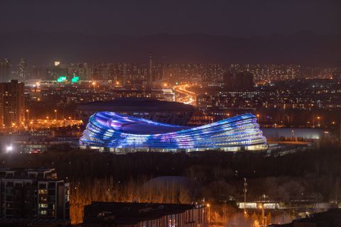 📸 | Over de prachtige ijsbaan in Beijing, waar alle schaatsers lovend over zijn