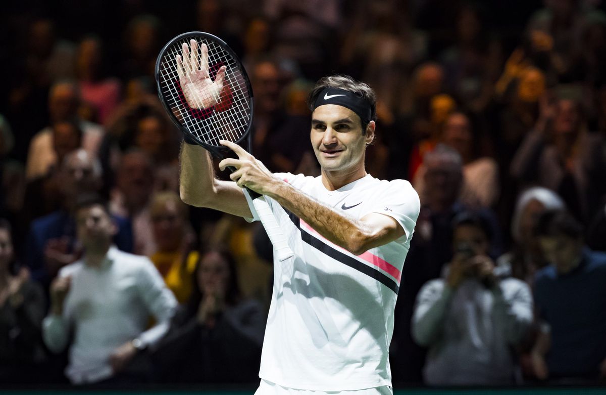 Federer wint voor 3de keer ABN Amro World Tennis Tournament