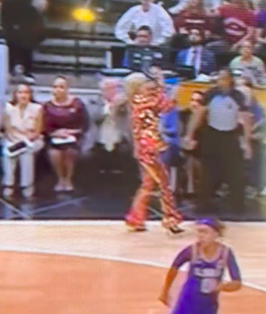 🎥 | Excentrieke basketbalcoach flipt tegen de scheids bij recordvolle NCAA-finale