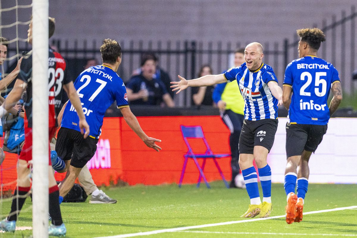 FC Eindhoven verrast Almere City en gaat met voorsprong richting 2e play-off-duel