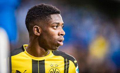 Wonderkind Dembélé geeft Leipzig-verdedigers het nakijken met schitterende assist (video)