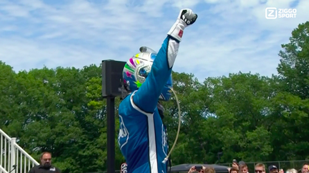 🎥 | Miljoen dollar-bonus Newgarden na zege op Road America, Rinus VeeKay 17e