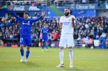 Real Madrid begint dramatisch aan 2022: koploper LaLiga weet niet te scoren tegen Getafe