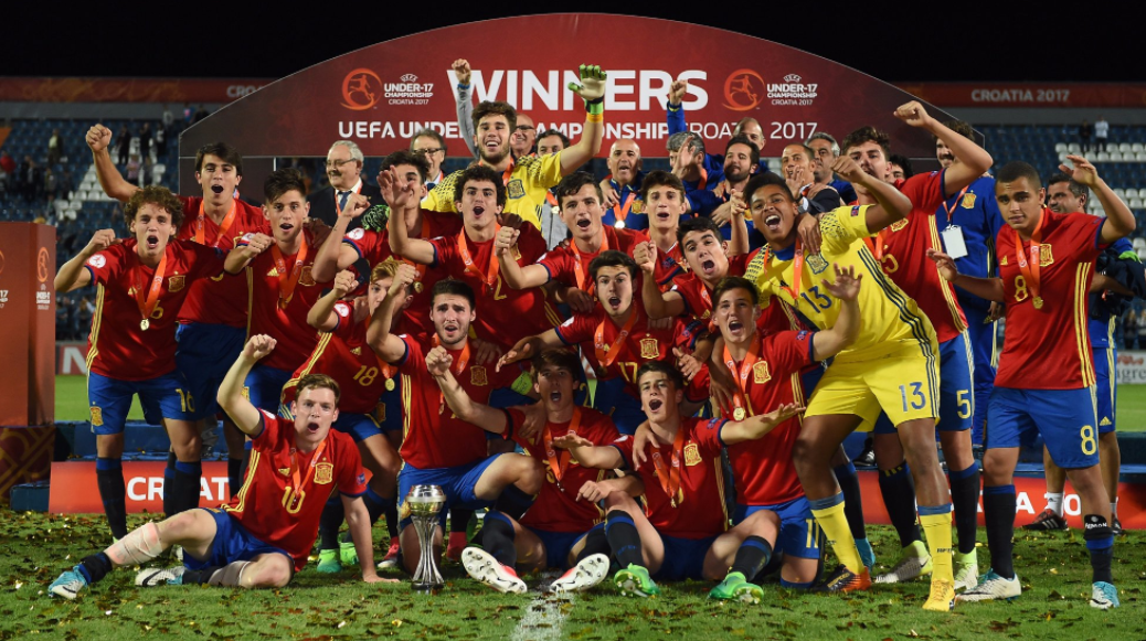 Spanje Onder 17 verslaat Engeland in krankzinnige EK-finale (video's)