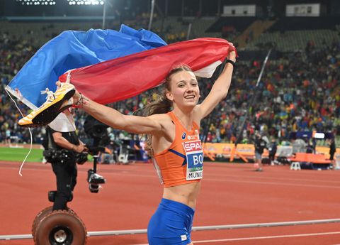 Femke Bol over nieuwe gouden plak: 'Ik lijk dit toernooi misschien een beetje op een machine'