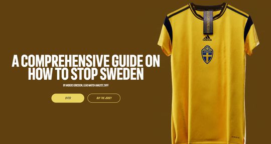 📸​ | Hoe stoppen we Zweden? Check alle Zweedse voetbalsters in hilarische gids voor tegenstanders