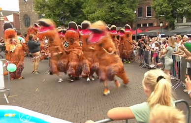 🎥🦖 | Voor de echte sportliefhebber: rennende dino's strijden om WK-titel