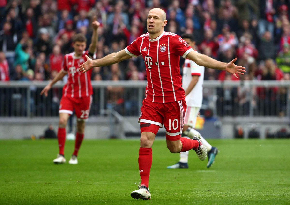 Herstelde Robben gewoon weer op de groepstraining bij Bayern München